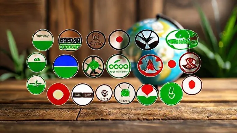 A photorealistic, professional photography, 8K, cinematic lighting, sharp focus, depth of field shot on a high-end DSLR of a collage of various international organic certification logos (e.g., USDA Organic, EU Organic, Brazil's SisOrg, Japanese JAS), arranged on a rustic wooden table with a globe in the background, symbolizing the global diversity of standards. A photorealistic, professional photography, 8K, cinematic lighting, sharp focus, depth of field shot on a high-end DSLR of a collage of various international organic certification logos (e.g., USDA Organic, EU Organic, Brazil's SisOrg, Japanese JAS), arranged on a rustic wooden table with a globe in the background, symbolizing the global diversity of standards.
